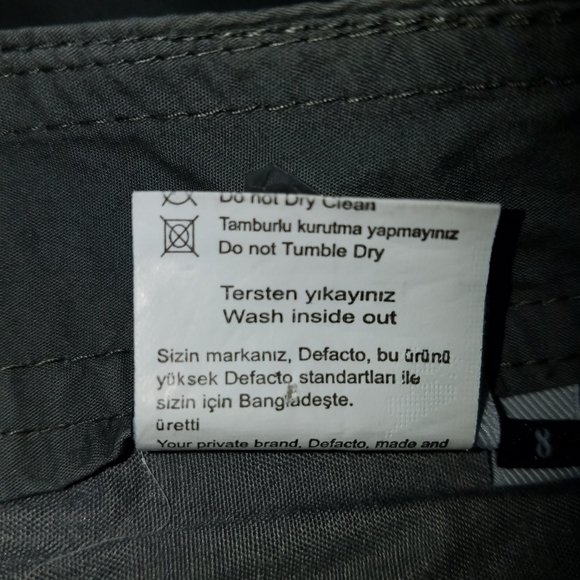 DeFacto  Casual Ladies Shorts Size 8 - Picture 5 of 6